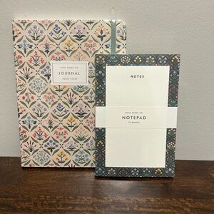 New! Rifle Paper Co. Journal & Notepad